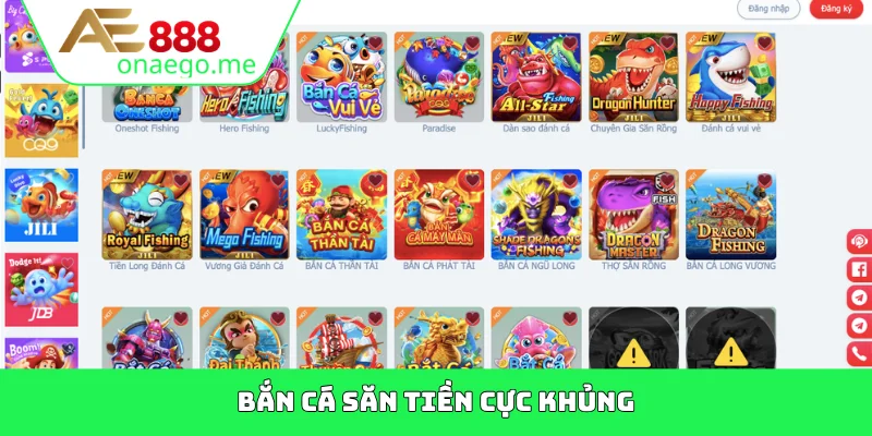 Bắn cá săn tiền cực khủng
