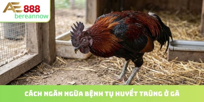 Cách ngăn ngừa bệnh tụ huyết trùng ở gà