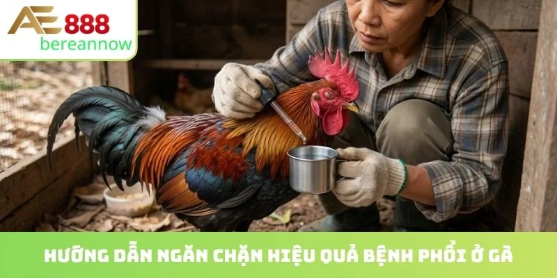 Hướng dẫn ngăn chặn hiệu quả bệnh phổi ở gà